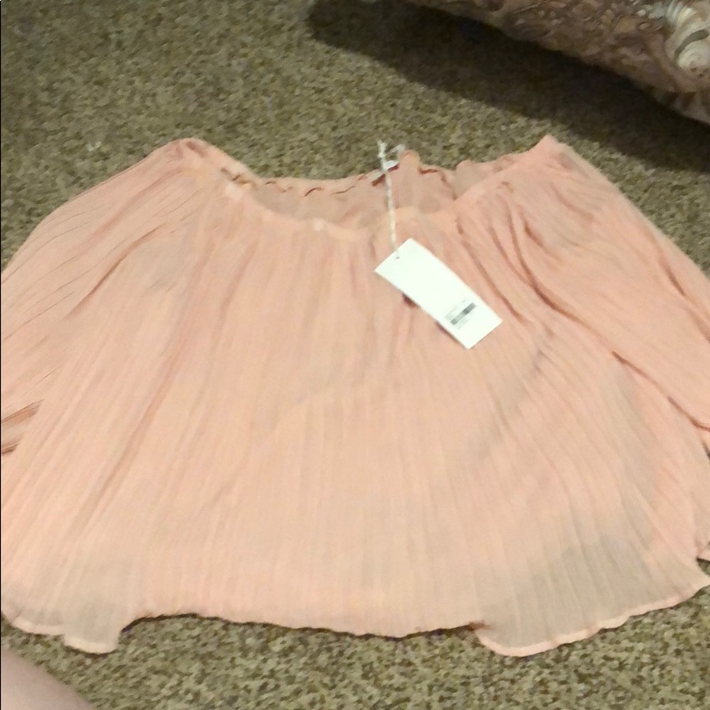 NWT pink off the shoulder blouse lush